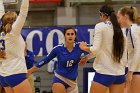 Wheaton Women's Volleyball  Wheaton Women's Volleyball vs Smith College. - Photo by Keith Nordstrom : Wheaton, Volleyball, Smith